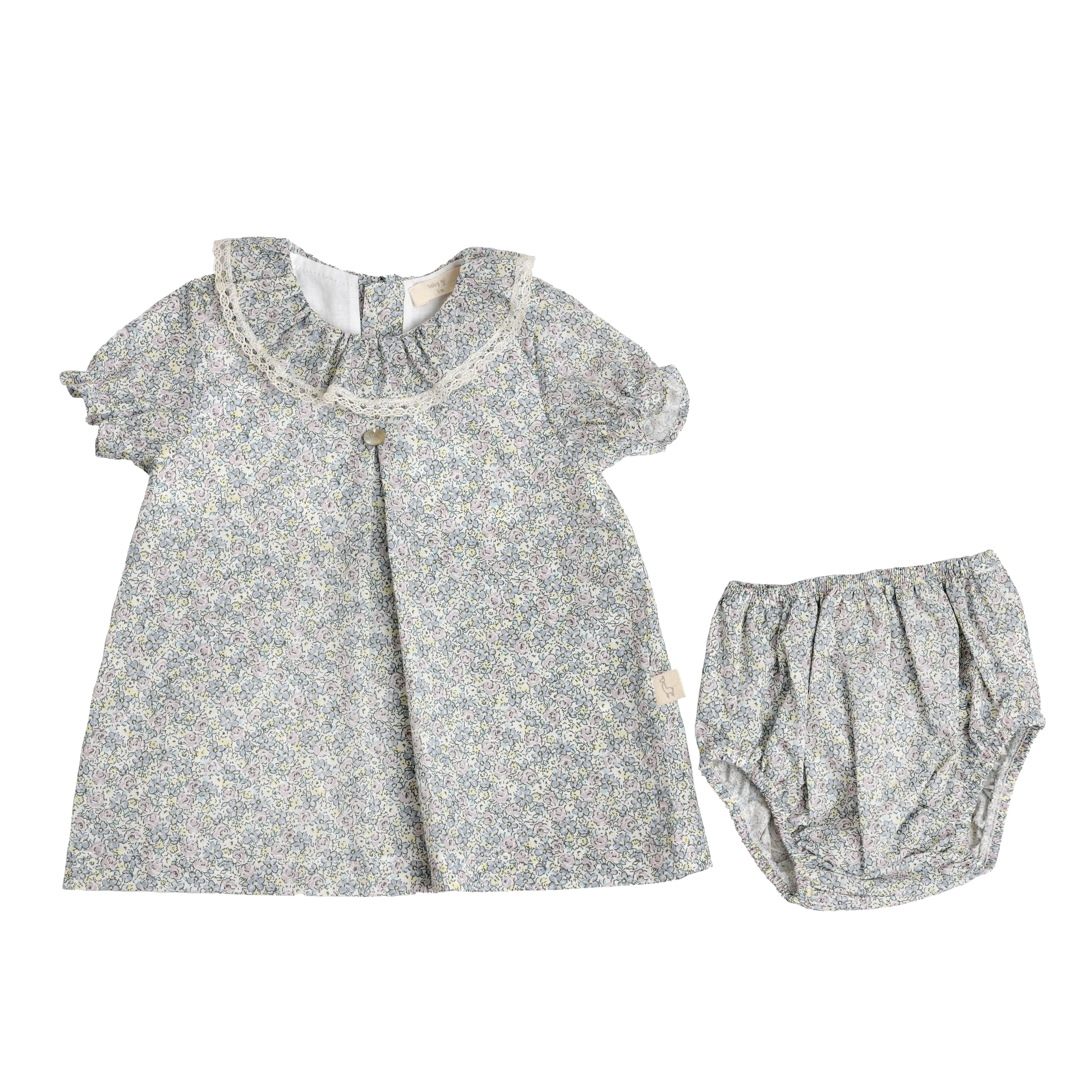 VESTIDO LIBERTY C/ FOLHO