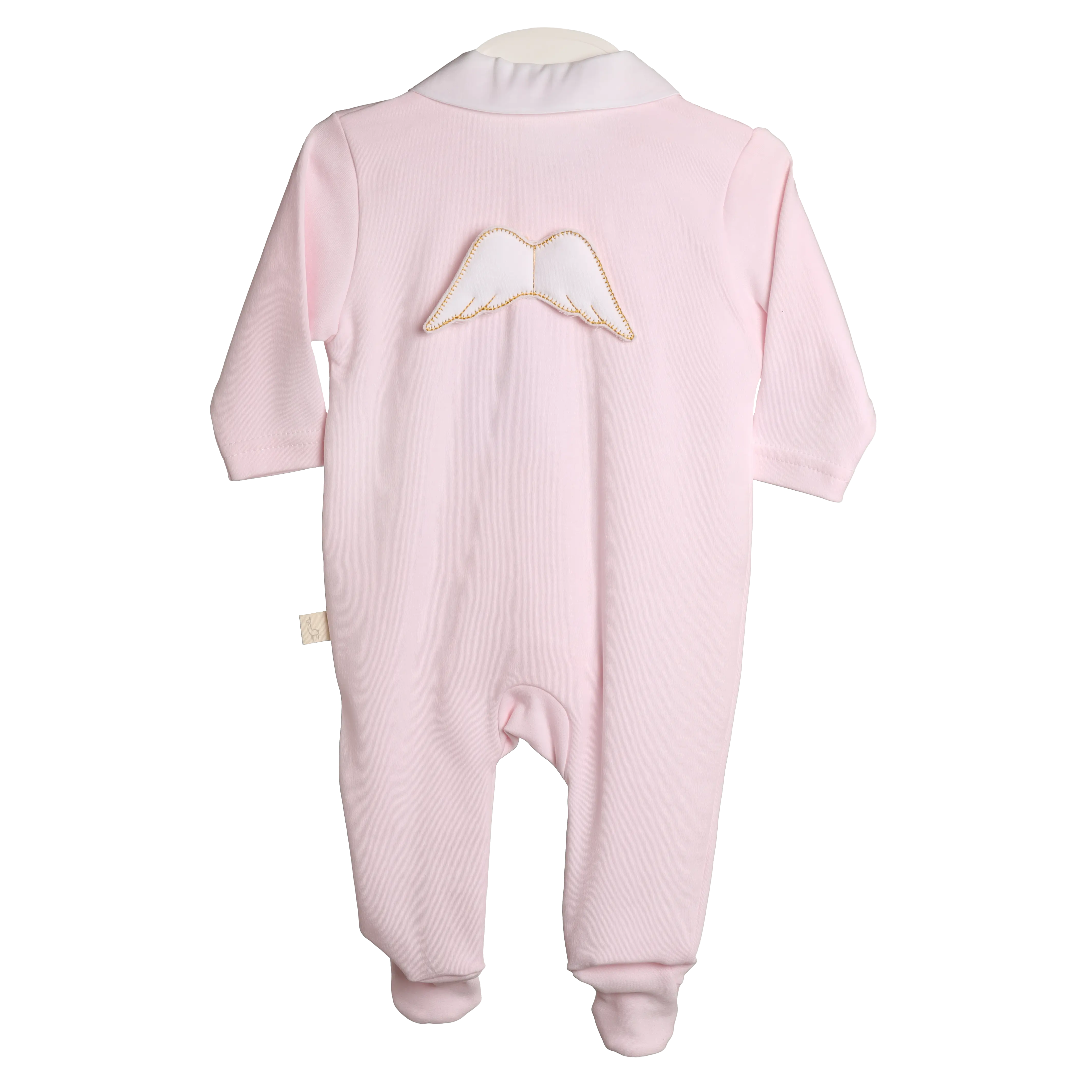 BABYGROW ALGODÃO ANGEL ROSA