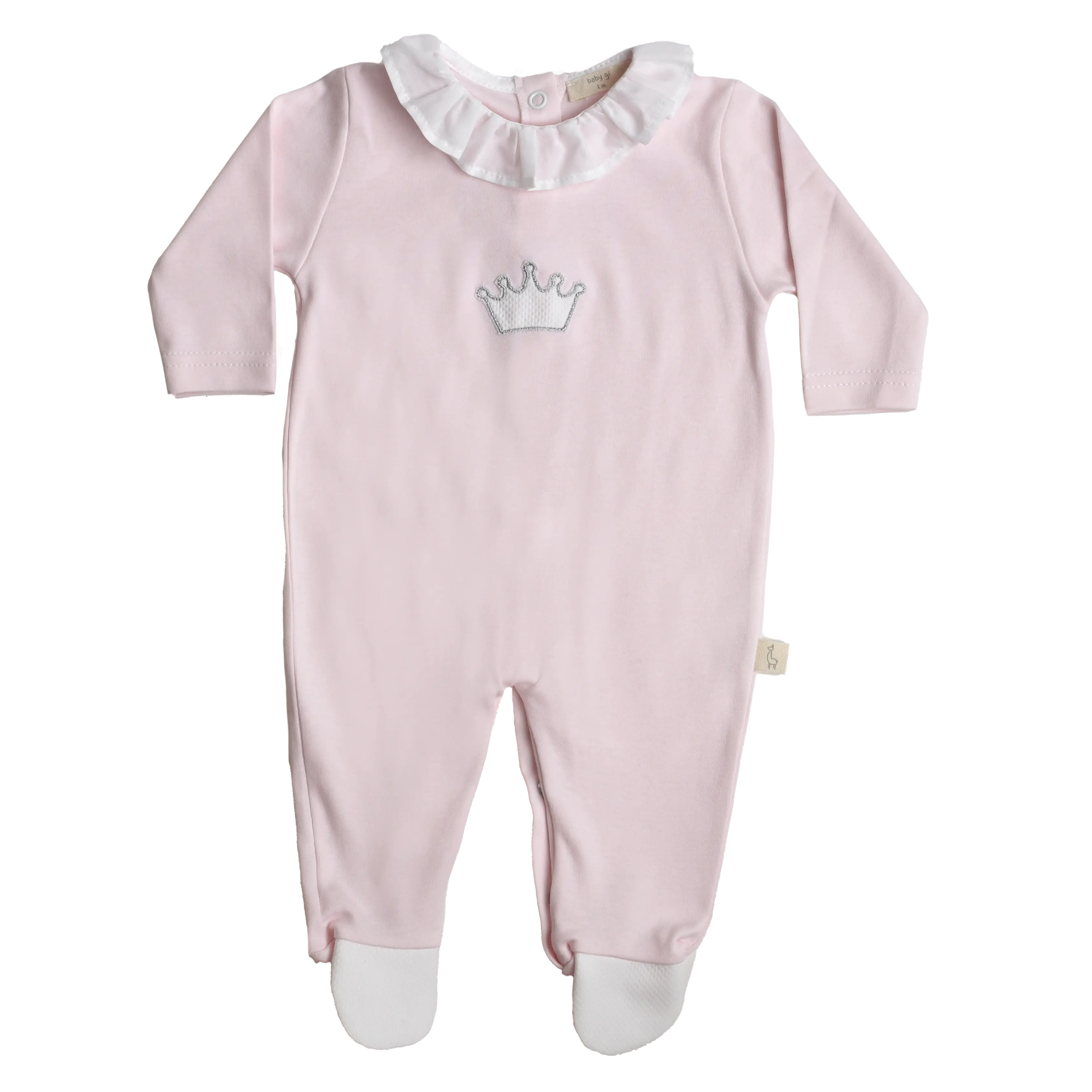 BABYGROW ROSA C/ COROA