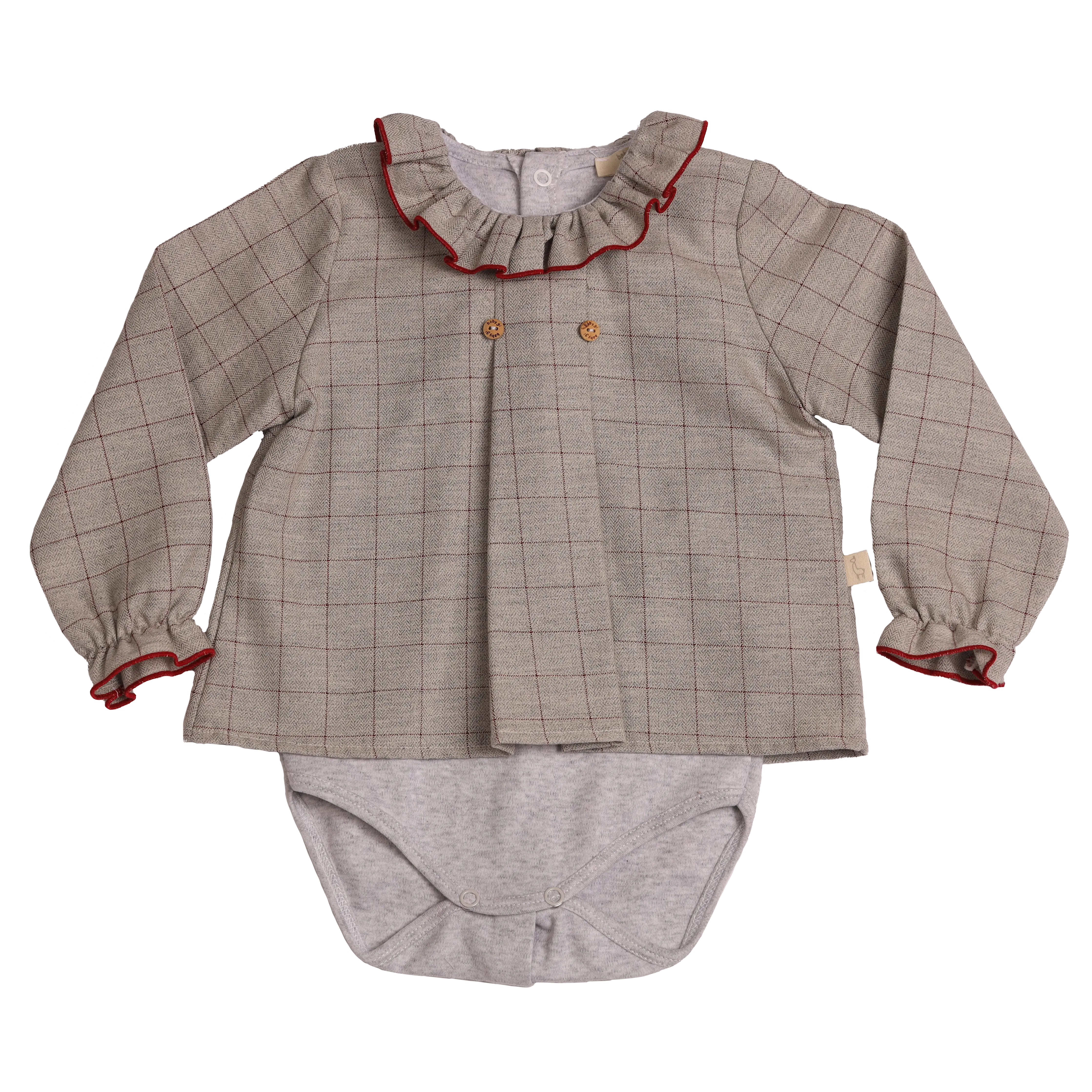 BODY BLUSA C/ FOLHOS FESTIVITY